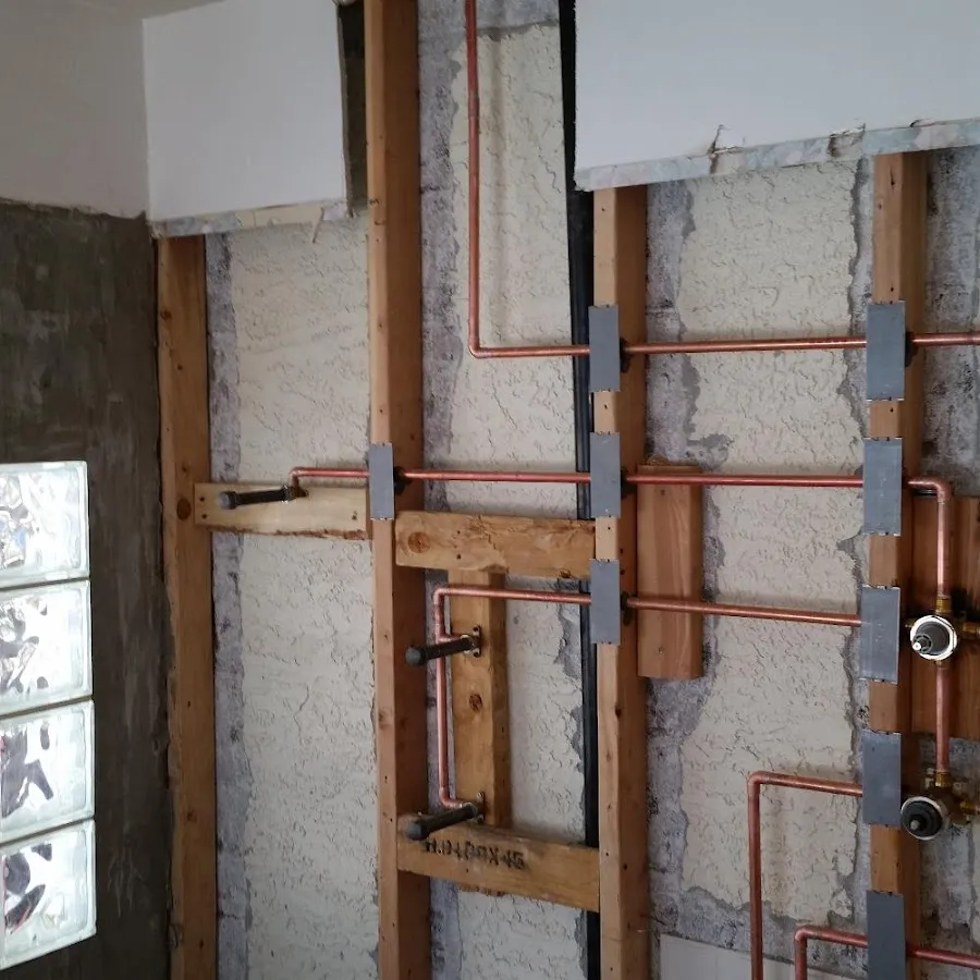 Copper pipe installation for Burst Pipe Repair in Euclid
